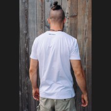 Tričko B. - Slim - White & Black