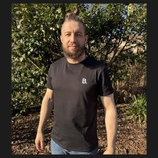 Tričko B. - Slim - Black & White