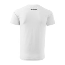 Tričko B. - Slim - White & Black