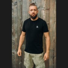 Tričko B. - Slim - Black & White