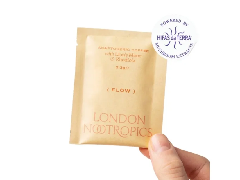 London Nootropics - Adaptogenní káva FLOW (12 x 3,3 g)