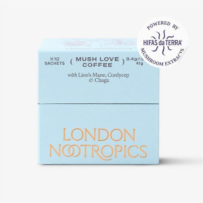 London Nootropics - Adaptogenní káva MUSH LOVE (12 x 3,3 g)