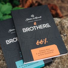 BIO Čokoláda BROTHERS. 66 % Chaga & Bio Acerola (70 g)