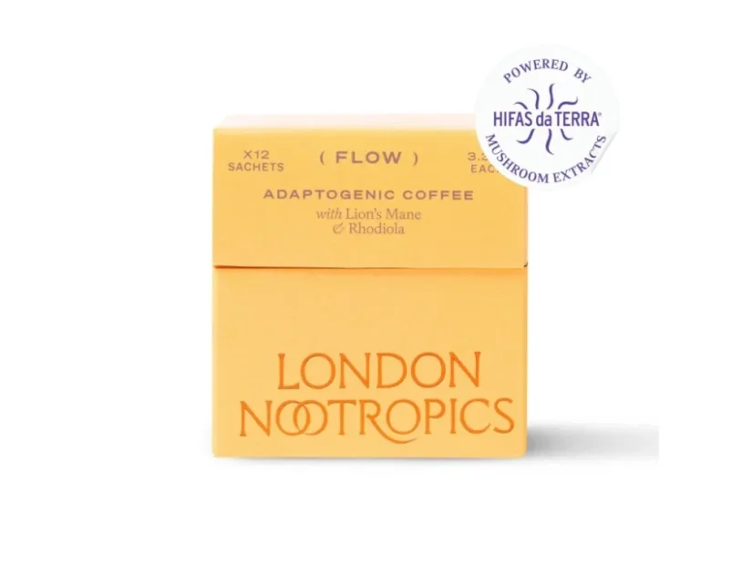 London Nootropics - Adaptogenní káva FLOW (12 x 3,3 g)