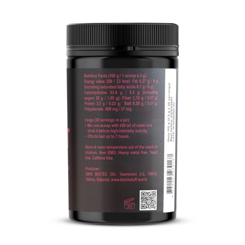 OXIFIT - Přírodní nápoj před sportem (195 g prášek)