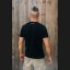 Tričko B. - Slim - Black & White - Velikost: XL