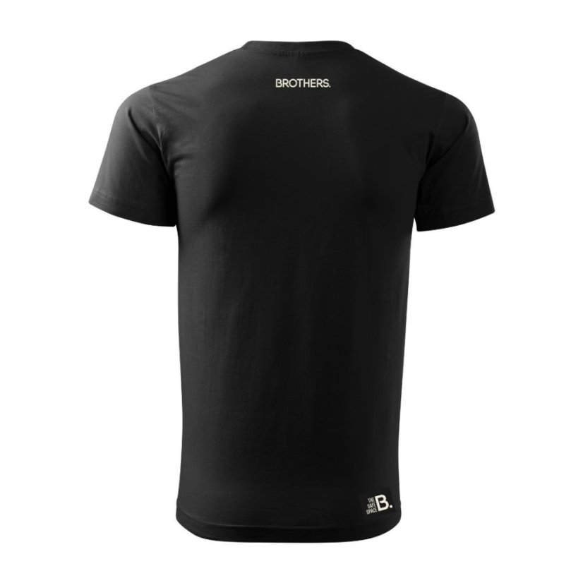 Tričko B. - Regular - Black & White - Velikost: 3XL